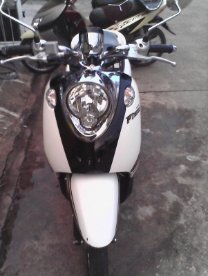 ลดกระหน่ำ!!!!! FINO PS ดำ ขาว เครื่องเดิม รถ6เดือน เพียง23000เท่านั้น