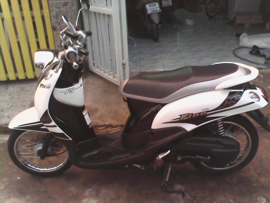 ลดกระหน่ำ!!!!! FINO PS ดำ ขาว เครื่องเดิม รถ6เดือน เพียง23000เท่านั้น