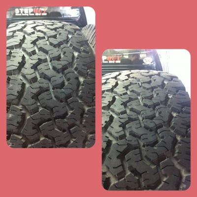 ล้อ แม็ก + ยาง BF  สภาพใหม่