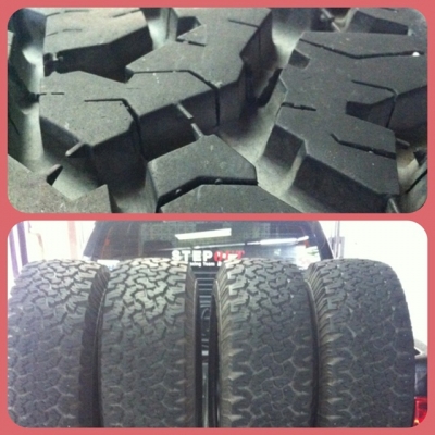 ล้อ แม็ก + ยาง BF  สภาพใหม่