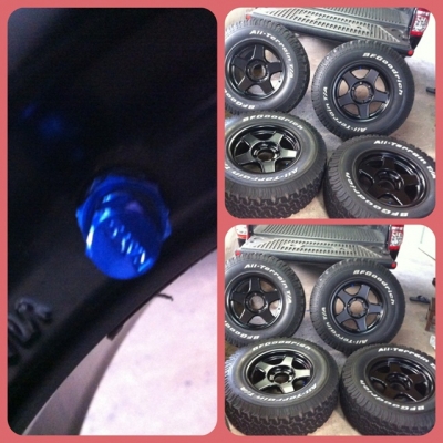 ล้อ แม็ก + ยาง BF  สภาพใหม่