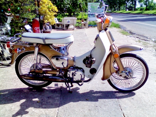 หนุ่ม ปราจีน : ขาย C65 ถังแยก แฮนด์ตรง ทะเบียน+ชุดโอน