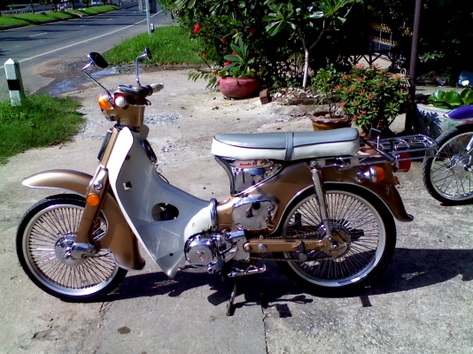 หนุ่ม ปราจีน : ขาย C65 ถังแยก แฮนด์ตรง ทะเบียน+ชุดโอน