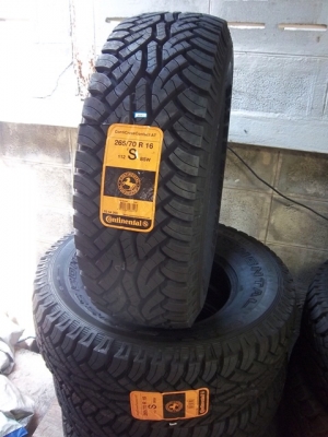 ยางใหม่ ปี 13 ขนาด 265 - 70 R16 AT ราคาไม่แพง
