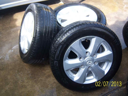 ขายแม็ก มาสด้า BT 50 ขอบ16  พร้อมยาง 4 วง