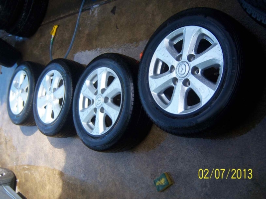 ขายแม็ก มาสด้า BT 50 ขอบ16  พร้อมยาง 4 วง