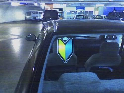 สติ๊กเกอร์สุญญากาศ  JAF+JAF20ปี สำหรับคอเรโทรพันธุ์แท้!!