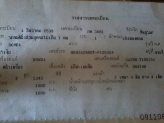 รถเก๋งฮอนด้าซิตี้