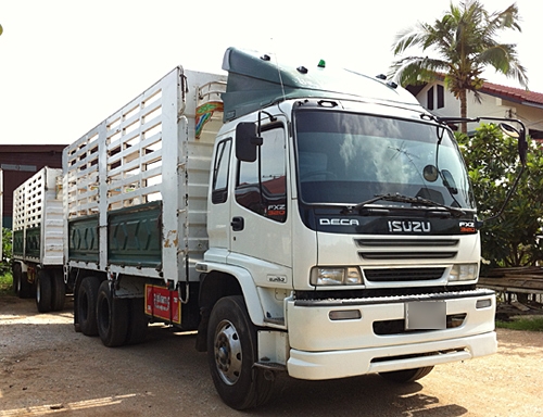 ขายรถพ่วง DECA 320 ยูโร2 Maxload 50ปีทอง จดทะเบียนปี51 ไม่ดัมพ์ ลูก3เพลายาว7เมตร