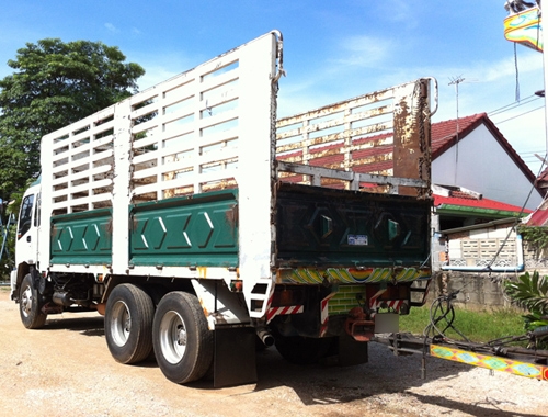 ขายรถพ่วง DECA 320 ยูโร2 Maxload 50ปีทอง จดทะเบียนปี51 ไม่ดัมพ์ ลูก3เพลายาว7เมตร