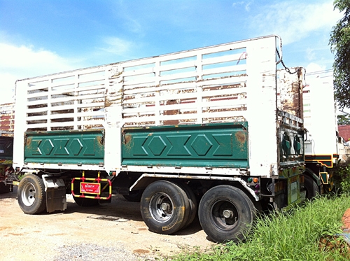 ขายรถพ่วง DECA 320 ยูโร2 Maxload 50ปีทอง จดทะเบียนปี51 ไม่ดัมพ์ ลูก3เพลายาว7เมตร