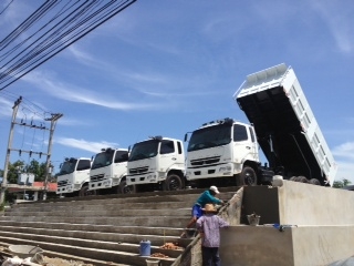 ขายรถบรรทุก FUSO มือ 1 พร้อมต่อกระบะ