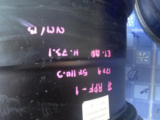 ขายล้อ RPF-1 17 หน้า8หลัง 9 สีน้ำเงิน 5.114