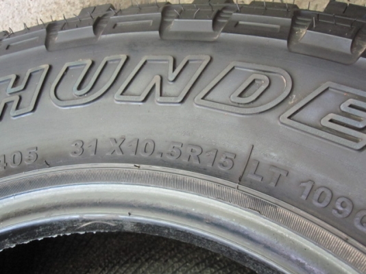 ยาง MUD 31/10.5/15 THUNDERER