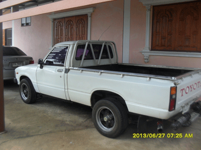 โตโยต้า สี่ขอ ม้าดำ ดีเซล ราคา 58000 ทะเบียนถึง 1 กค 57