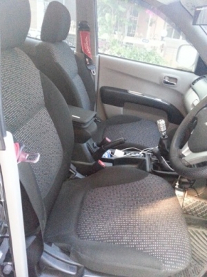 ขายเบาะคู่หน้า Triton ปี2011 สีดำ ราคา 4,000 บาทพร้อมราง