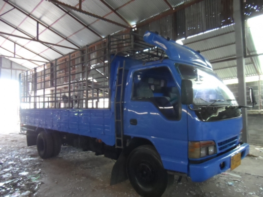 ISUZU NQR 66LX5T ปี2540รถห้างแท้ ยาว 5.5 เมตร เครื่อง4HF1120แรงฝาขาว แคซซีสวยตลอดไม่มีโกร่งไม่มีสนิมยางเลเดียล825ขอบ16