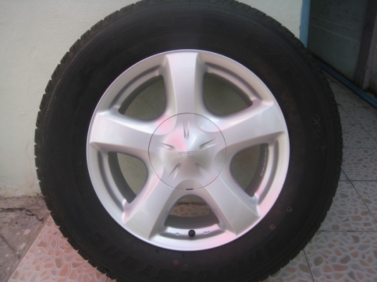 ขายล้อแม็ก All new Isuzu d-max 17"x7" et33 6รู139 + ยางยางปี13