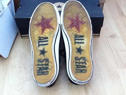 ขายรองเท้า Converse Varvatos multieyelet leather black --ขายNike SB Stefan Janos