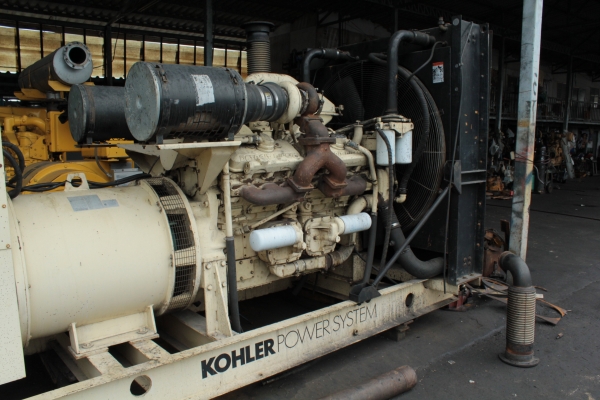 ขายเครื่องปั่นไฟ DETROIT DIESEL V12 500 KVA