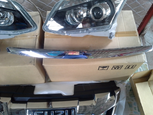 ชุดอัพเกรด ไฟหน้า กระจัง คิ้ว สปอตไลท์ all new dmax ชุดอัพเกรด ไฟหน้า กระจัง คิ้ว สปอตไลท์ all new dmax