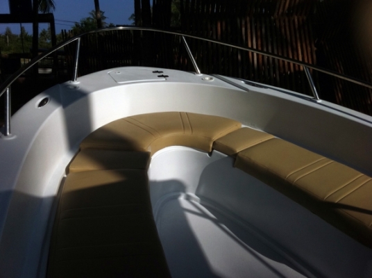 ขายเรือไฟเบอร์ต่อใหม่ ขนาด 22 ฟุต