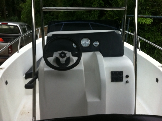 ขายเรือไฟเบอร์ต่อใหม่ ขนาด 22 ฟุต