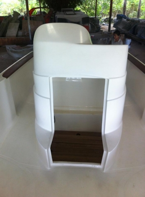 ขายเรือไฟเบอร์ต่อใหม่ ขนาด 22 ฟุต