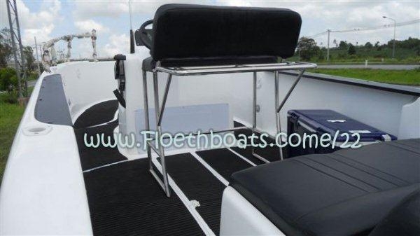 ขายเรือไฟเบอร์ต่อใหม่ ขนาด 22 ฟุต