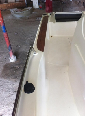 ขายเรือไฟเบอร์ต่อใหม่ ขนาด 22 ฟุต