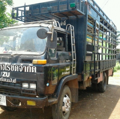 ISUZU JCM 145 HP 6 BB1 กระบะคอกเหล็กมีหลังคาความยาว 5.50 เมตรสภาพสวย เครื่องแน่นแรงดี ภายในเก๋งคอนโซลสวยครบ ช่วงล่างคัชซีสวยไม่มีดาม ยาง 8.25 ขอบ 20 สภาพดีพร้อมใช้งานได้เลย เอกสารทะเบียนครบพร้อม ราคาต่อรองได้ครับ
