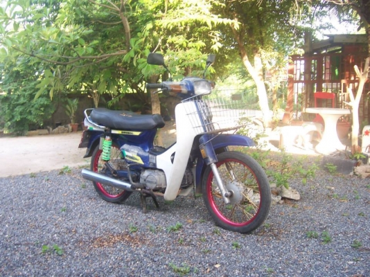 ดรีมคุรุสภาสตาร์ทมือสีน้ำเงิน ทะเบียนหมดปี57+เอกสารพร้อมโอน