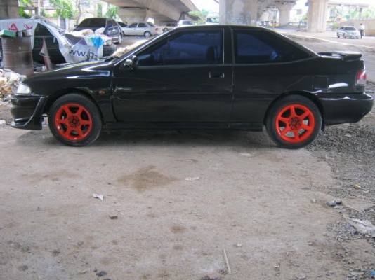 ฮุนไดสคูป 2 ประตูสปอตเล็กๆสวยติดแก๊สLPGวางเครื่องโตโยต้า