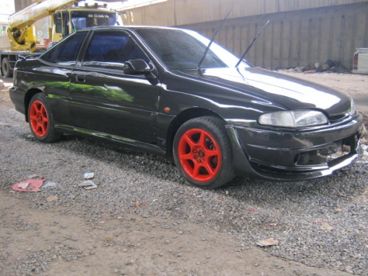 ฮุนไดสคูป 2 ประตูสปอตเล็กๆสวยติดแก๊สLPGวางเครื่องโตโยต้า