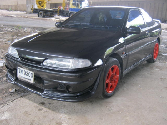 ฮุนไดสคูป 2 ประตูสปอตเล็กๆสวยติดแก๊สLPGวางเครื่องโตโยต้า