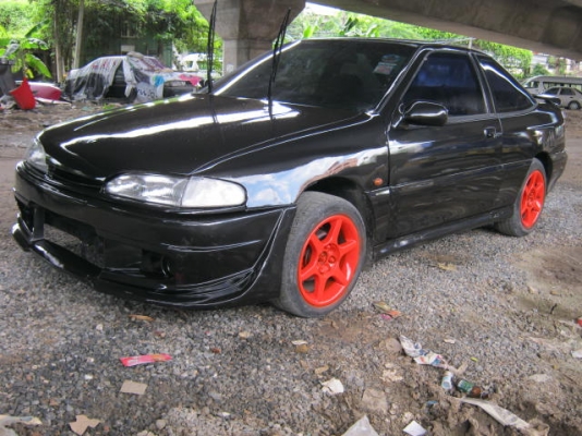 ฮุนไดสคูป 2 ประตูสปอตเล็กๆสวยติดแก๊สLPGวางเครื่องโตโยต้า