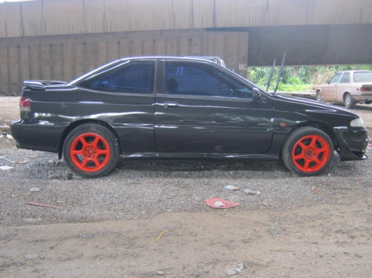 ฮุนไดสคูป 2 ประตูสปอตเล็กๆสวยติดแก๊สLPGวางเครื่องโตโยต้า