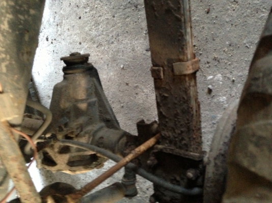 คานหน้าเพลาท้าย