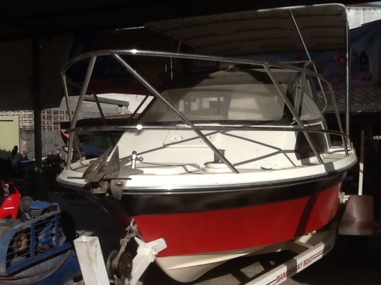 ขายเรือตกปลาYamaha สภาพดี 17ฟุต ขายเรือตกปลาYamaha สภาพดี 17ฟุต