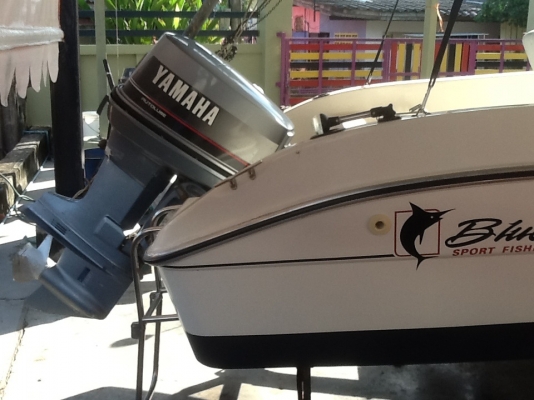 ขายเรือ ซีเล ท่องเที่ยวตกปลาไม่ค่อยได้ใช้งานสภาพเหมือนใหม่เครื่อง115