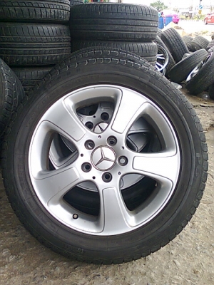ขายล้อBENZขอบ16พร้อมยางล้อนอกครับชุดละ4500 0806260417 เล็กครับ
