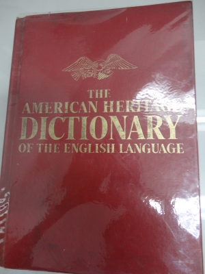 THE AMERICAN HERITAGE DICTIONARY OF THE ENGLISH LANGUAGE TEL.081-005-8785