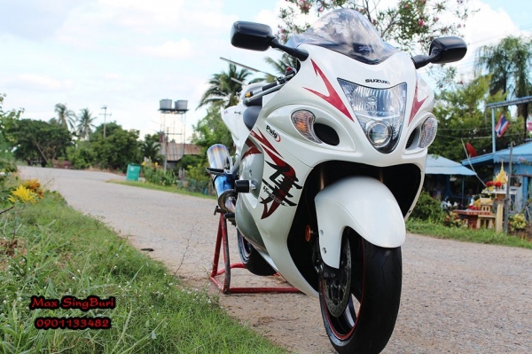 แม็กสิงห์บุรี//HAYABUSA 1300CC ปี2008 สภาพหล่อ ท่อสูตร WYVERN FULL อินวอย+สพม 385000 ด่วน