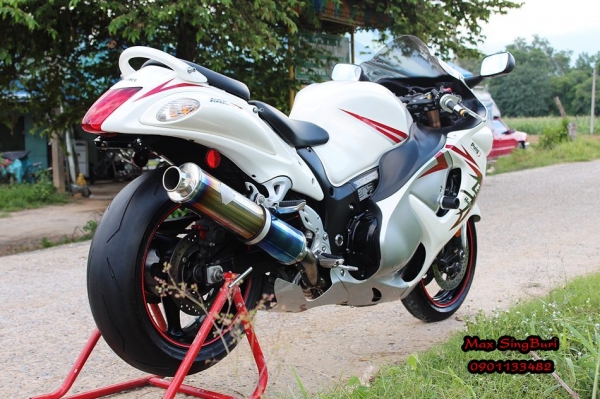แม็กสิงห์บุรี//HAYABUSA 1300CC ปี2008 สภาพหล่อ ท่อสูตร WYVERN FULL อินวอย+สพม 385000 ด่วน