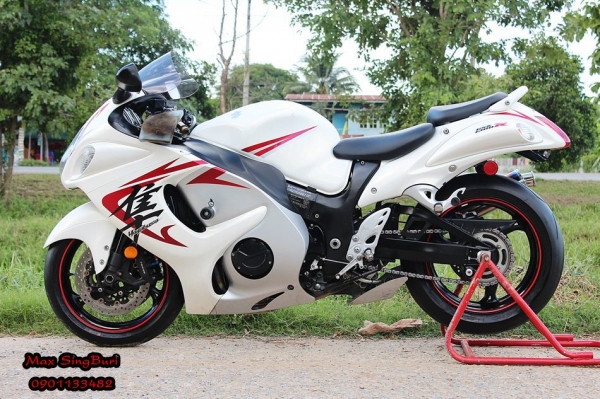 แม็กสิงห์บุรี//HAYABUSA 1300CC ปี2008 สภาพหล่อ ท่อสูตร WYVERN FULL อินวอย+สพม 385000 ด่วน