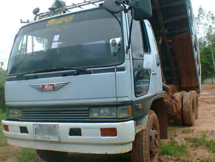 ขายรถบรรทุกสิบล้อดั๊มพ์ HINO แชสซี FL176 ช่วงล่าง ZM 2 เพลา หัวไฮเทค ยาง 60\% ด.โคราช เครื่อง HO7D ทะเบียนพร้อม