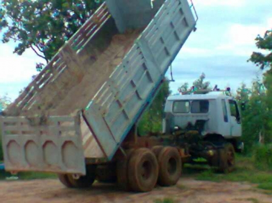 ขายรถบรรทุกสิบล้อดั๊มพ์ HINO แชสซี FL176 ช่วงล่าง ZM 2 เพลา หัวไฮเทค ยาง 60\% ด.โคราช เครื่อง HO7D ทะเบียนพร้อม