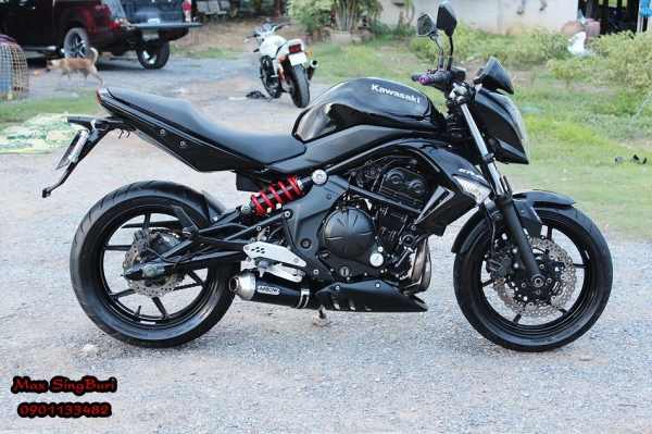 แม็กสิงห์บุรี//KAWASAKI ER6N ปี2009 ABS สภาพดี ท่อARROW ทะเบียนพร้อม 169000 (รับแลก-เทิร์น)