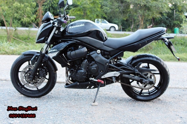 แม็กสิงห์บุรี//KAWASAKI ER6N ปี2009 ABS สภาพดี ท่อARROW ทะเบียนพร้อม 169000 (รับแลก-เทิร์น)