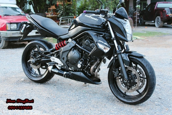 แม็กสิงห์บุรี//KAWASAKI ER6N ปี2009 ABS สภาพดี ท่อARROW ทะเบียนพร้อม 169000 (รับแลก-เทิร์น)